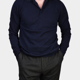 Polo Neck 12 GG Merino - Navy - Hugo Sthlm