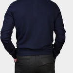 Polo Neck 12 GG Merino - Navy - Hugo Sthlm