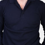 Polo Neck 12 GG Merino - Navy - Hugo Sthlm