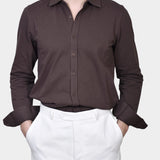 Polo Shirt Pique - Moka - Hugo Sthlm