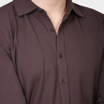 Polo Shirt Pique - Moka - Hugo Sthlm