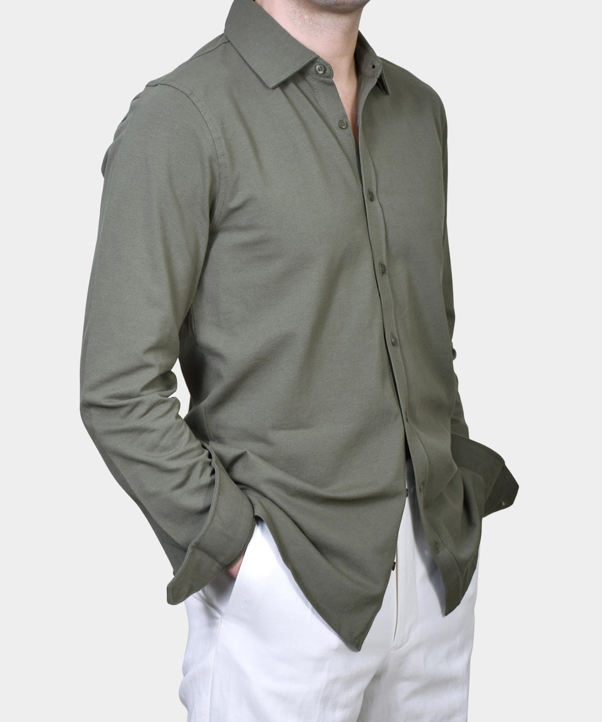 Polo Shirt Pique - Green - Hugo Sthlm
