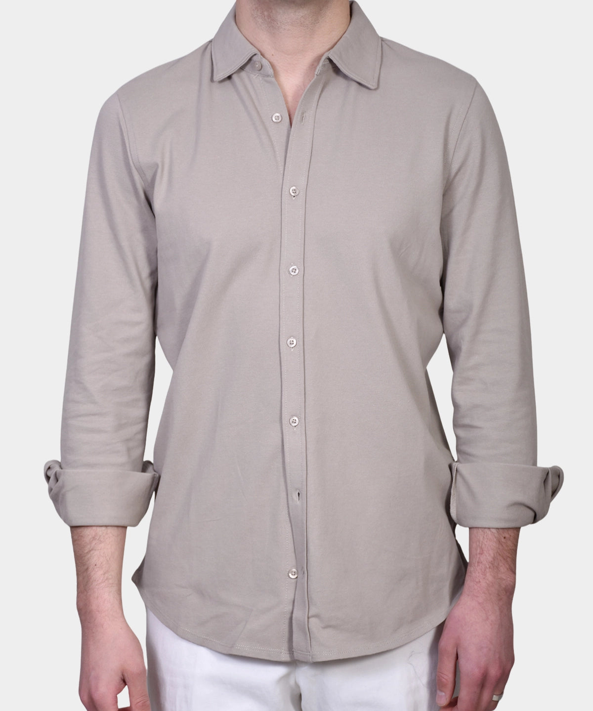 Polo Shirt Pique - Sand - Hugo Sthlm