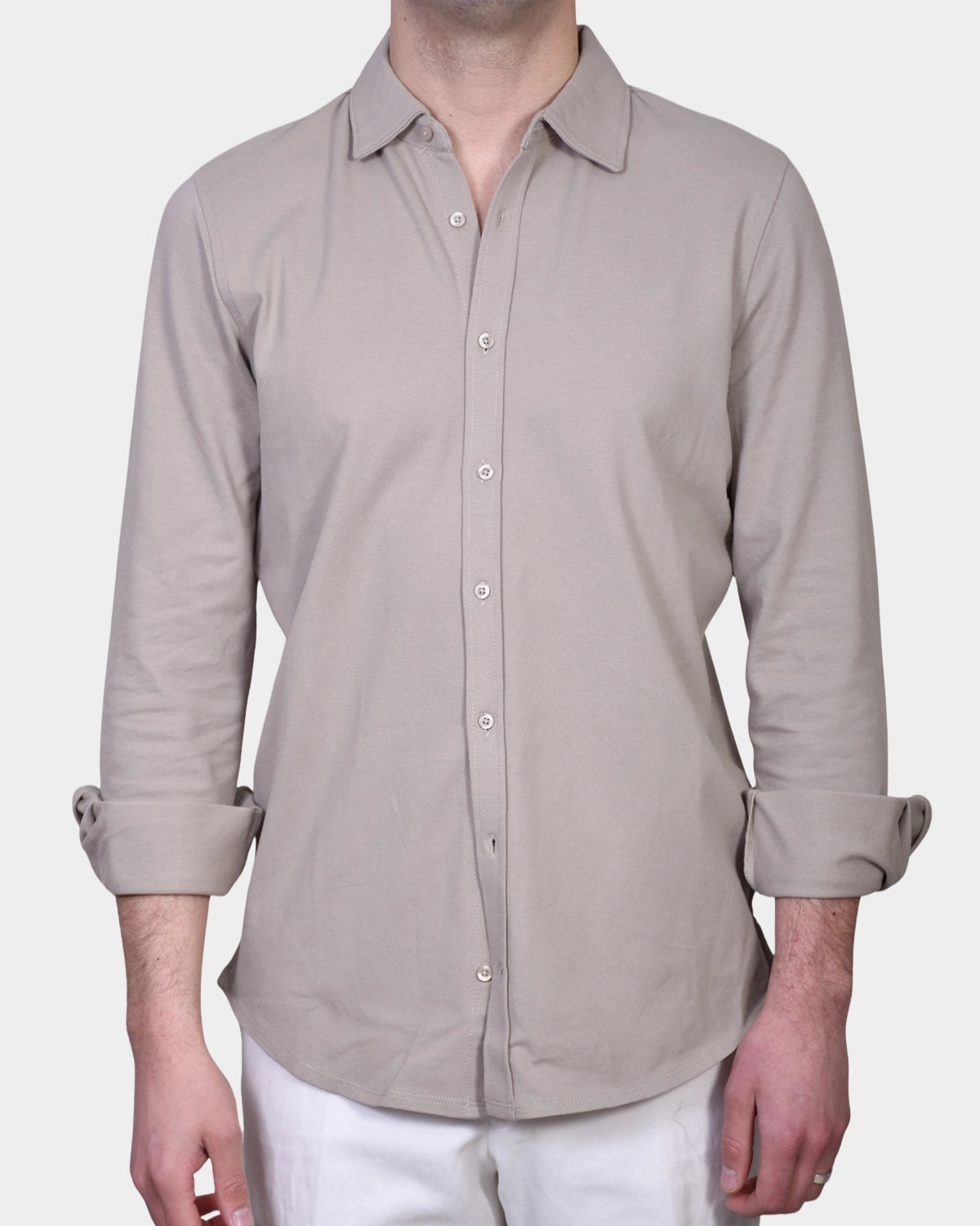 Polo Shirt Pique - Sand - Hugo Sthlm