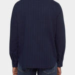 Post Man Shirt Herringbone - Dark Blue - Hugo Sthlm