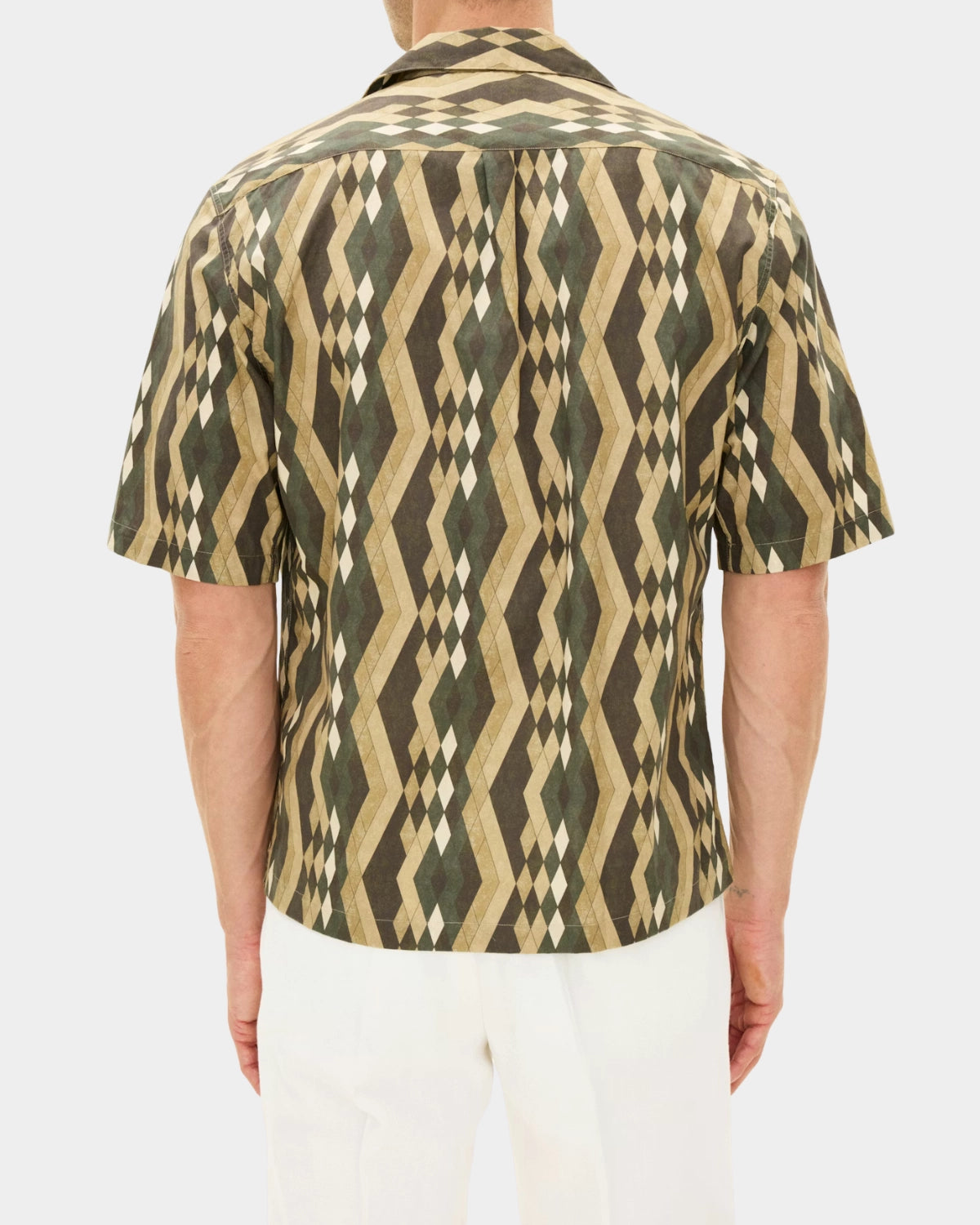 Reg Fit Cuban SS Tile Print - Tile Print - Hugo Sthlm