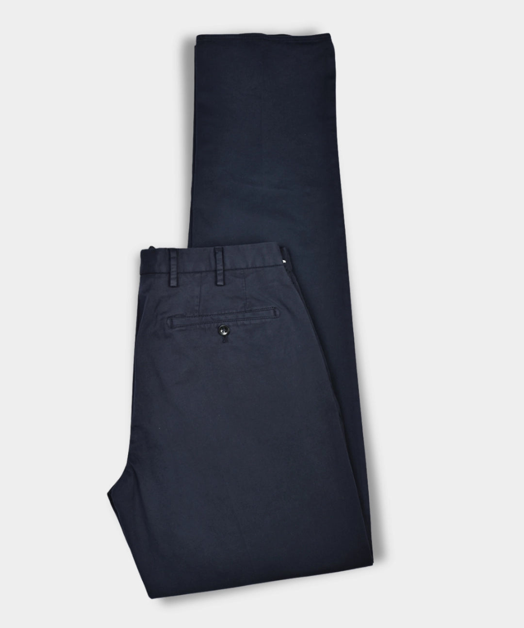 Regular fit Cotton Trouser - Navy - Hugo Sthlm