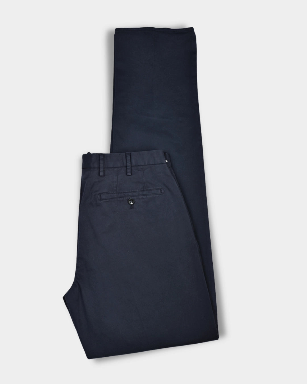 Regular fit Cotton Trouser - Navy - Hugo Sthlm