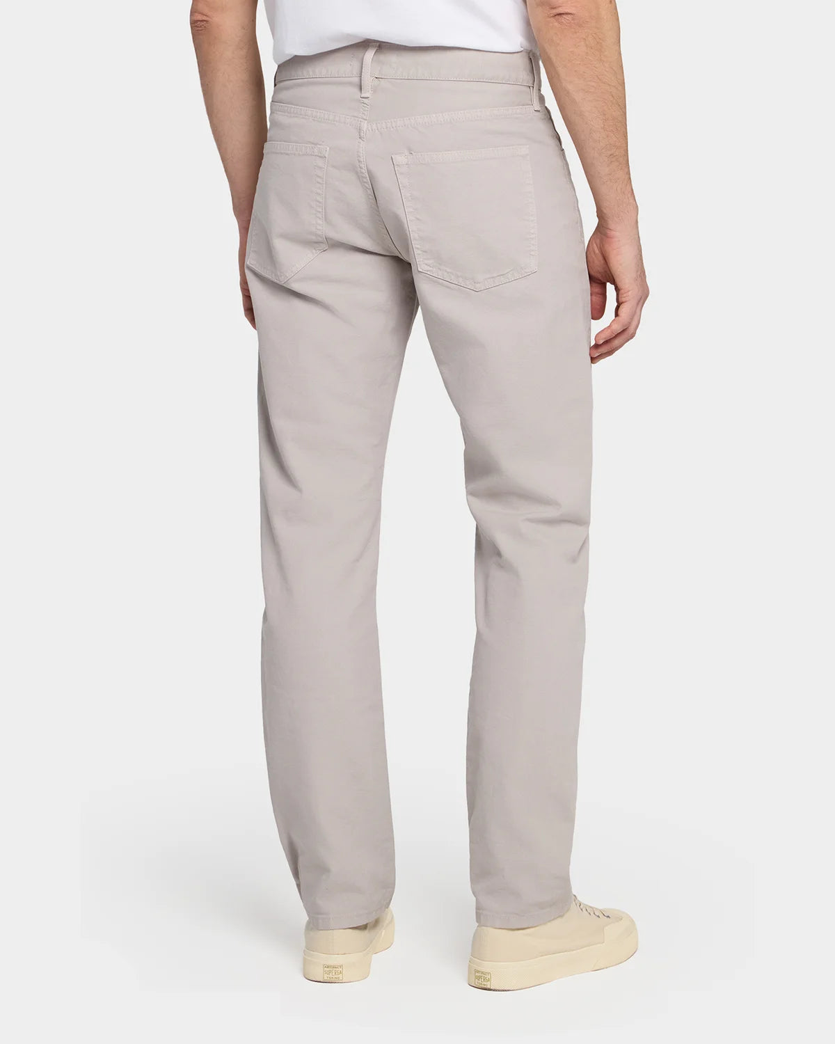 Relaxed 5 Pocket Lt Canvas - Taupe - Hugo Sthlm