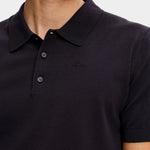 Ridge Knitted Polo - JL Navy - Hugo Sthlm