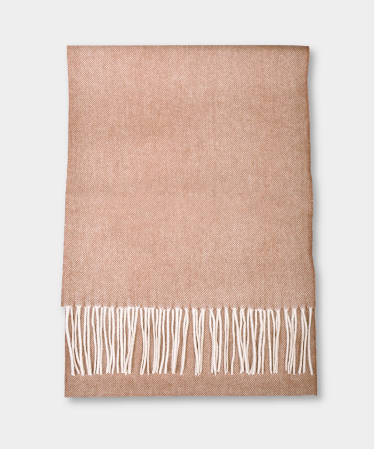 Scarf Lambswool Twill - Camel - Hugo Sthlm