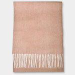Scarf Lambswool Twill - Camel - Hugo Sthlm