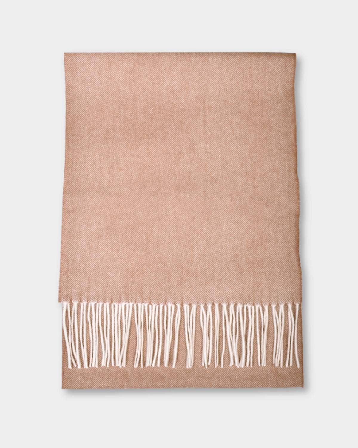 Scarf Lambswool Twill - Camel - Hugo Sthlm