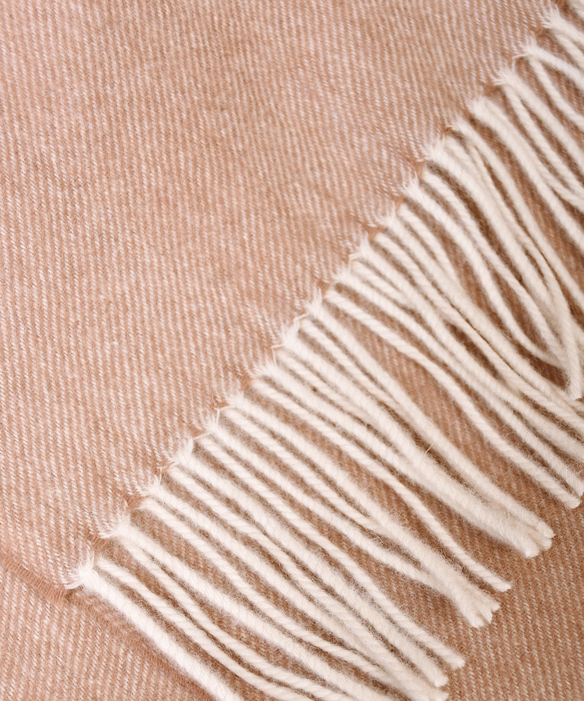 Scarf Lambswool Twill - Camel - Hugo Sthlm