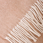 Scarf Lambswool Twill - Camel - Hugo Sthlm