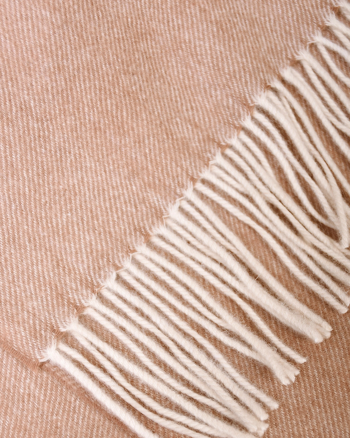 Scarf Lambswool Twill - Camel - Hugo Sthlm