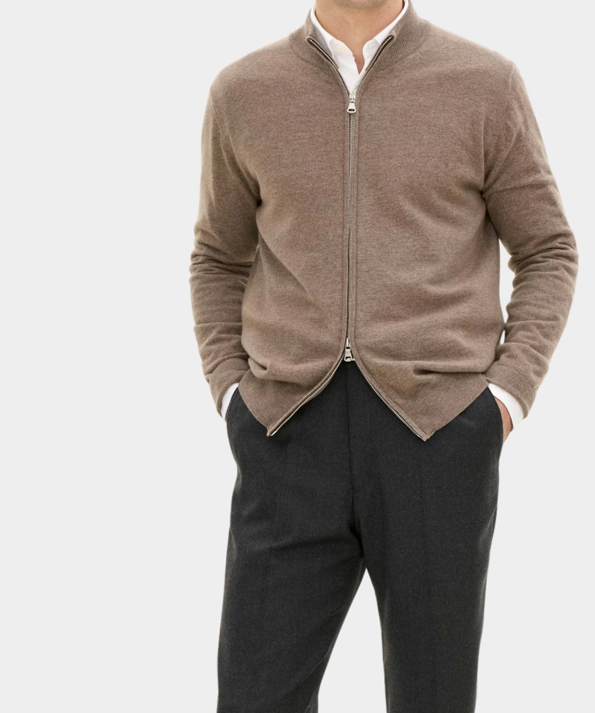 Seb Cardigan - Beige - Hugo Sthlm