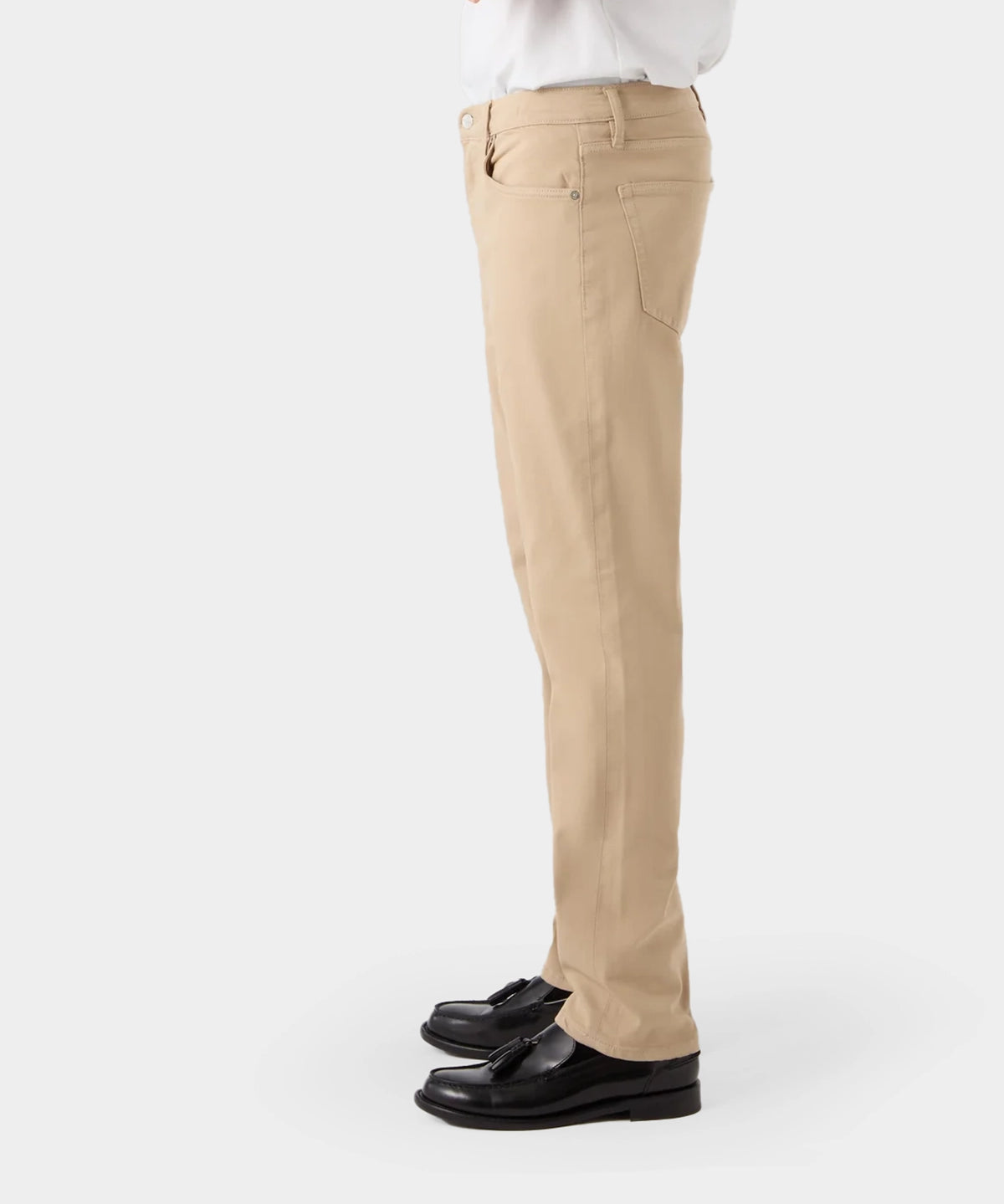 SLIM STRAIGHT TWILL STRETCH - Beige - Hugo Sthlm