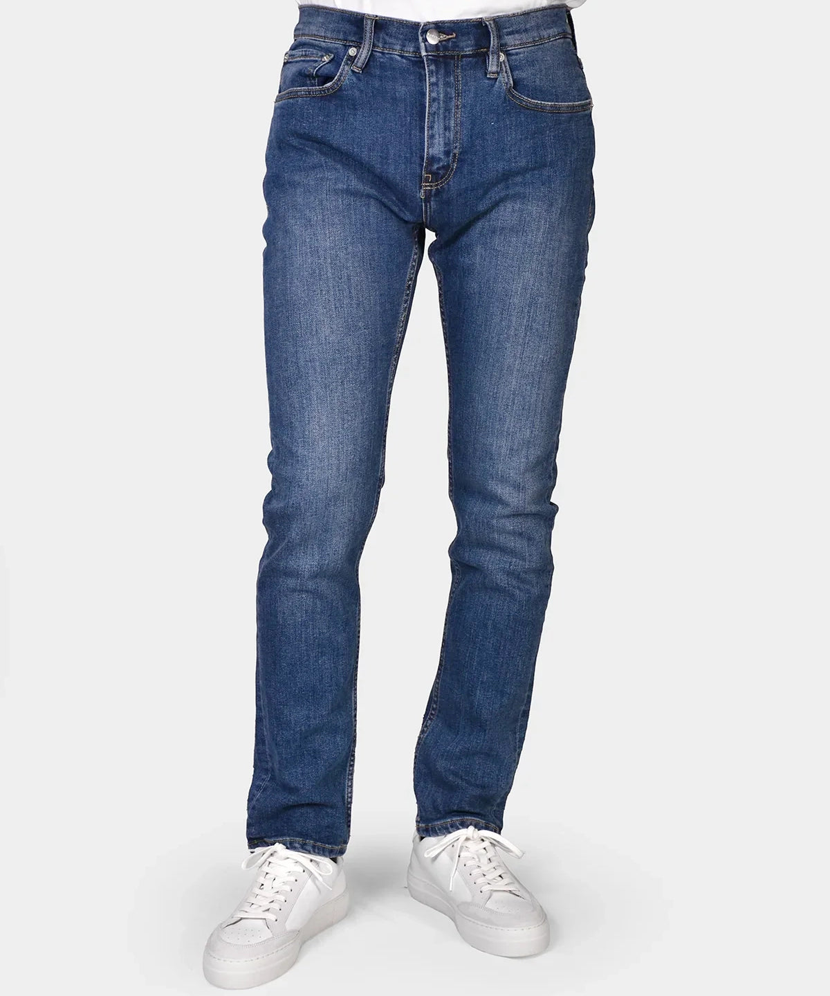 SLIM STRAIGHT STRETCH - MID STONE - Hugo Sthlm