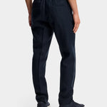 Soren Drape Linen Pants - JL Navy - Hugo Sthlm