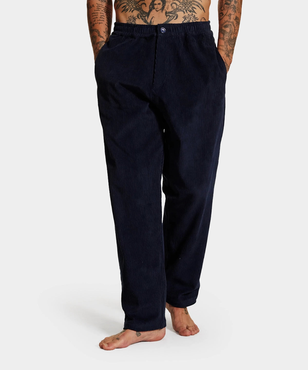 Soto Pant Corduroy - Total Eclips - Hugo Sthlm