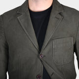 Sport Jacket Utility Twill - Forest Green - Hugo Sthlm