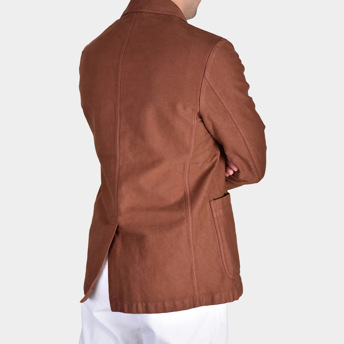 Sport Jacket Utility Twill - Terracota - Hugo Sthlm