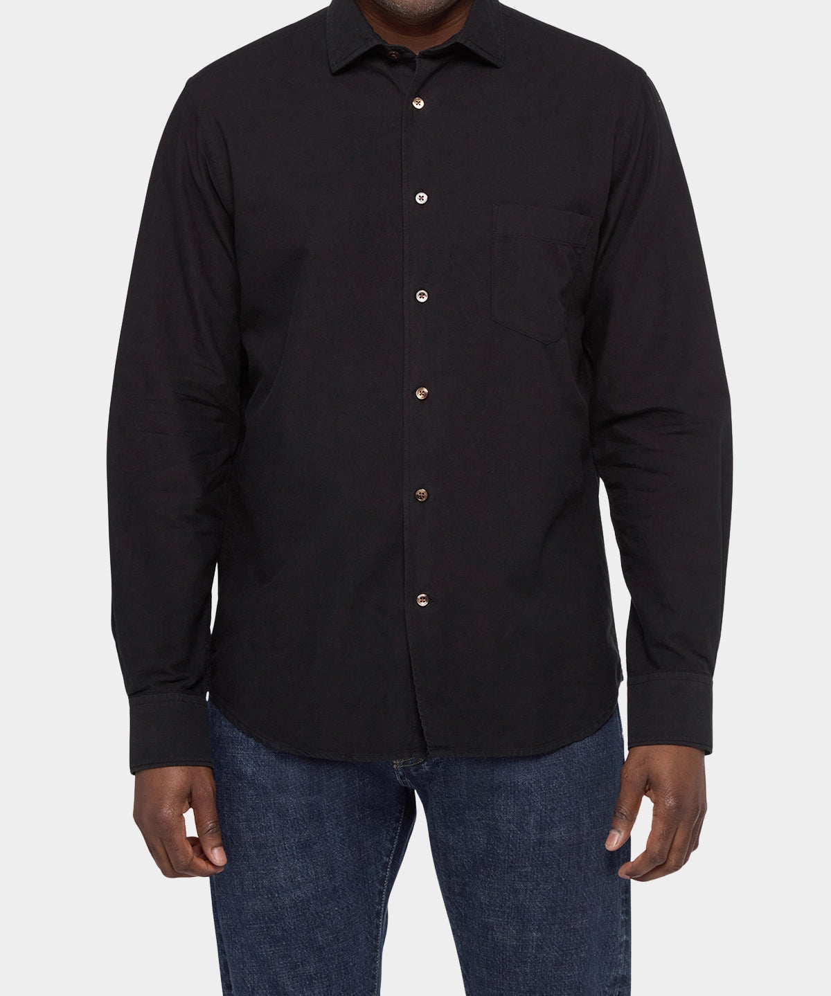 Standard Shirt Oxford Garment Dyed - Black - Hugo Sthlm
