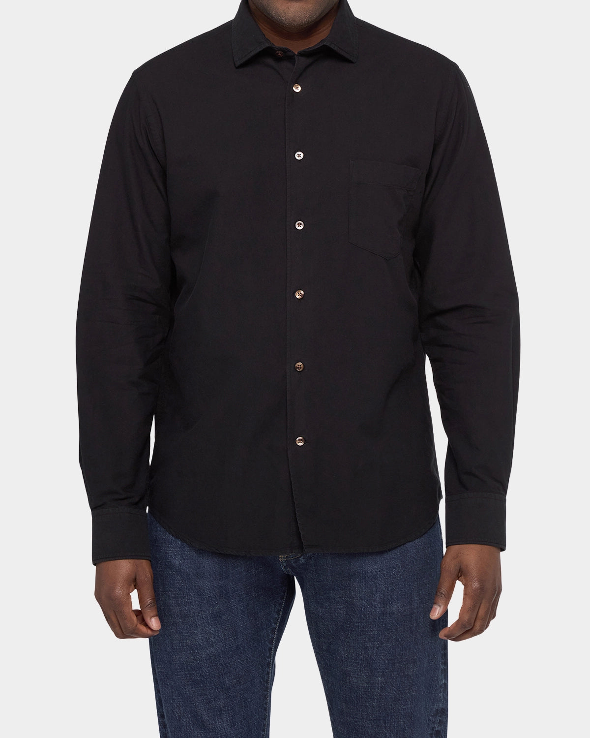 Standard Shirt Oxford Garment Dyed - Black - Hugo Sthlm
