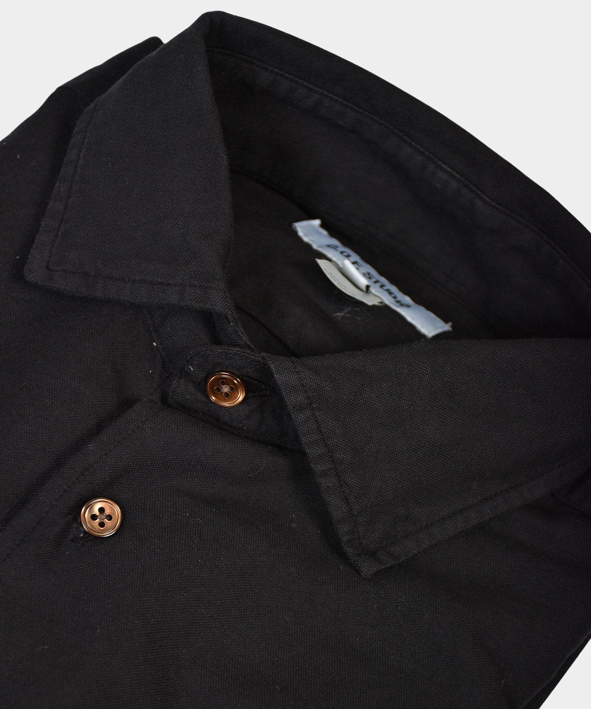 Standard Shirt Oxford Garment Dyed - Black - Hugo Sthlm