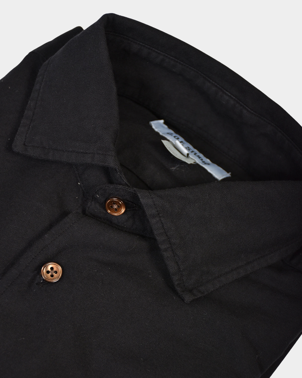 Standard Shirt Oxford Garment Dyed - Black - Hugo Sthlm