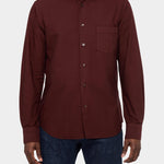 Standard Shirt Oxford Garment Dyed - Rosso - Hugo Sthlm