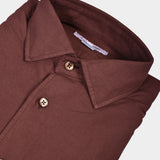 Standard Shirt Oxford Garment Dyed - Rosso - Hugo Sthlm
