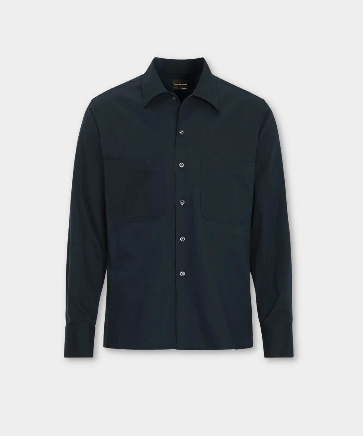 Straight Fit Bowling Collor Shirt - Navy Sea - Hugo Sthlm