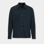 Straight Fit Bowling Collor Shirt - Navy Sea - Hugo Sthlm