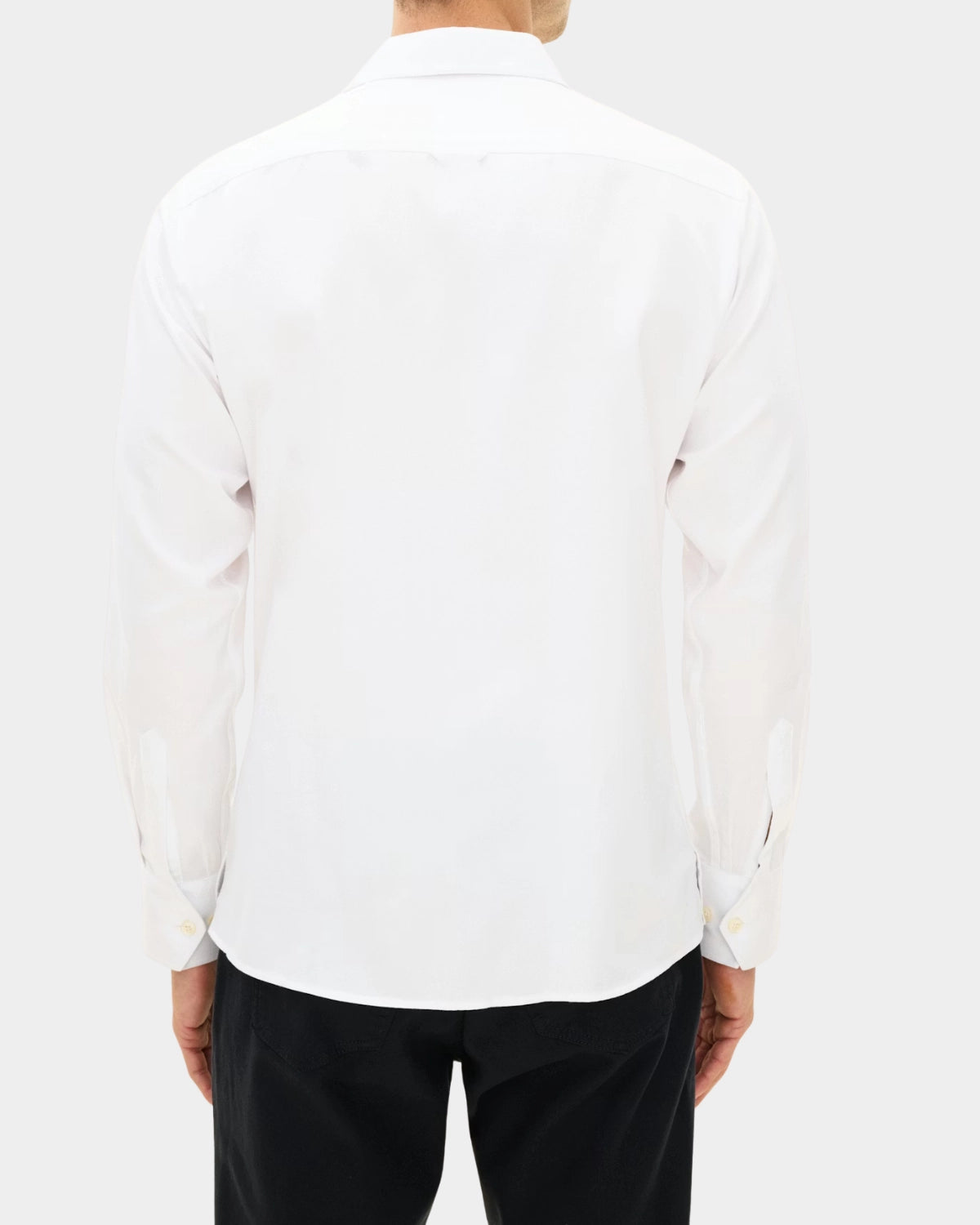 Straight Fit Bowling Collor Shirt - Snow White - Hugo Sthlm
