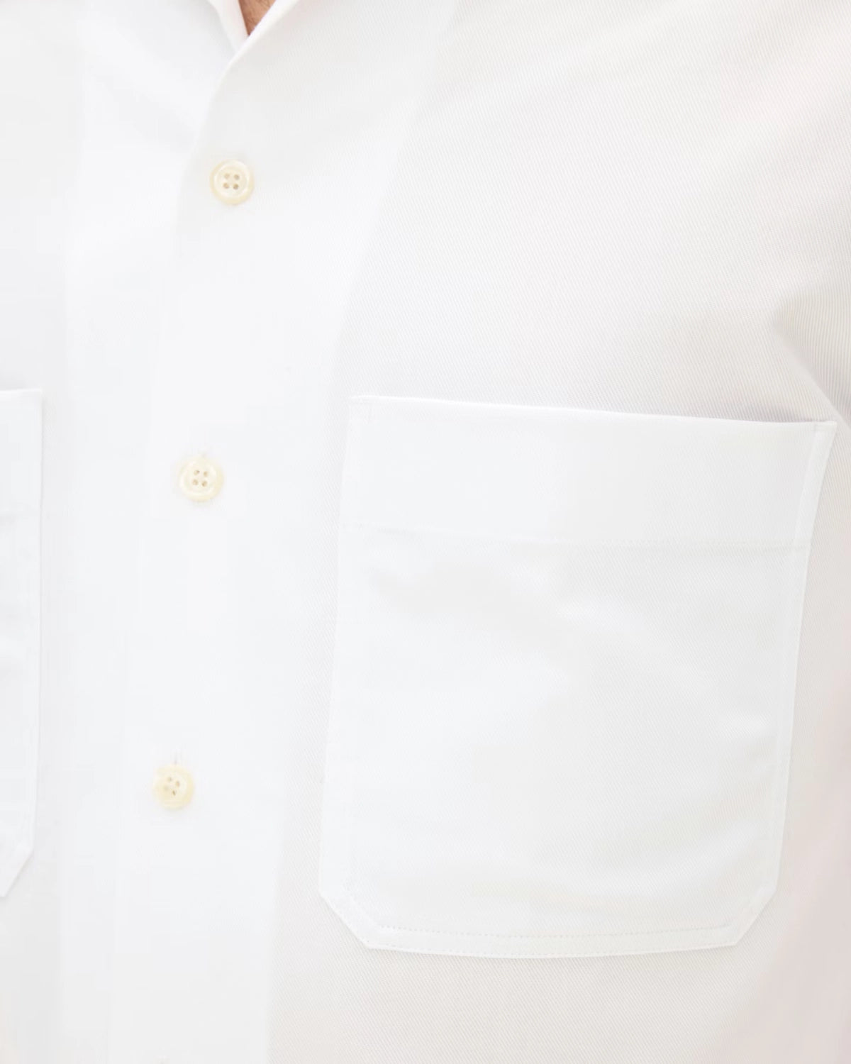 Straight Fit Bowling Collor Shirt - Snow White - Hugo Sthlm