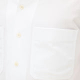 Straight Fit Bowling Collor Shirt - Snow White - Hugo Sthlm