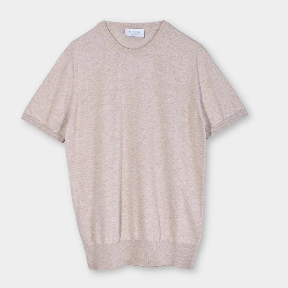 T-shirt Short Sleeve 100% Cotton - Beige - Hugo Sthlm