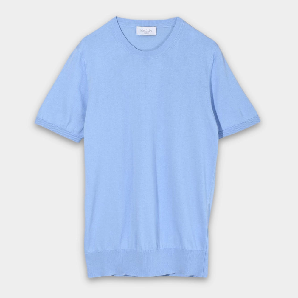 T-shirt Short Sleeve 100% Cotton - Blue - Hugo Sthlm