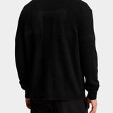Willem Polo Cardigan - Black