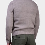 Zip Sweater Wool/Nylon - Beige - Hugo Sthlm