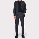Grey wool K-Jacket suit - Grey